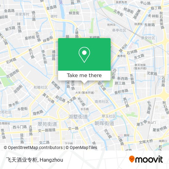 飞天酒业专柜 map