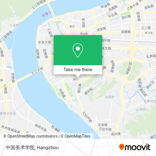 中国美术学院 map