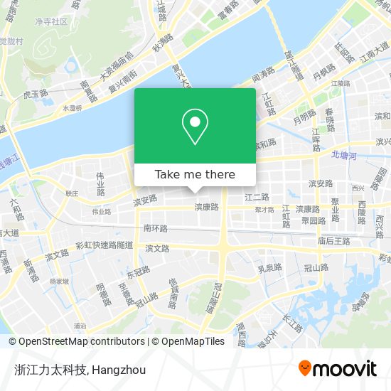 浙江力太科技 map