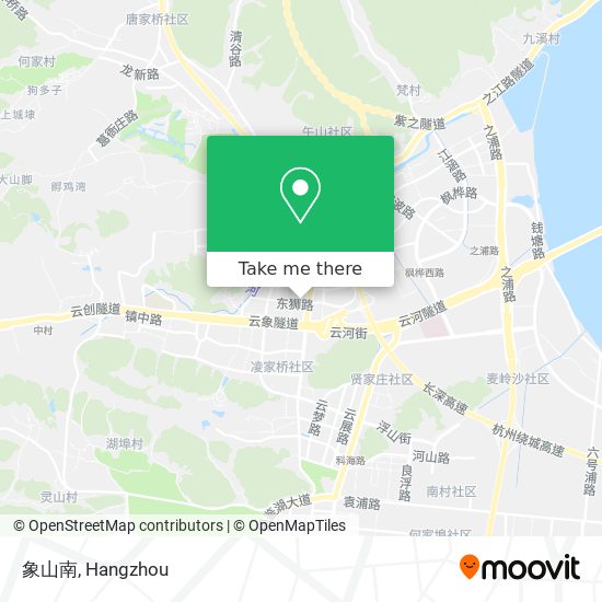 象山南 map