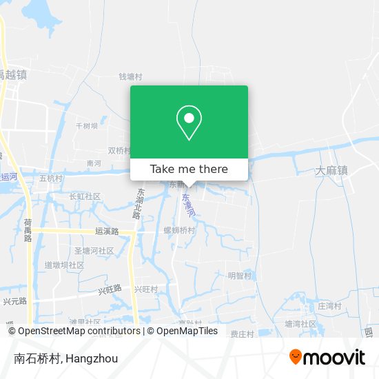 南石桥村 map