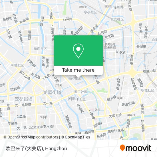 欧巴来了(大关店) map