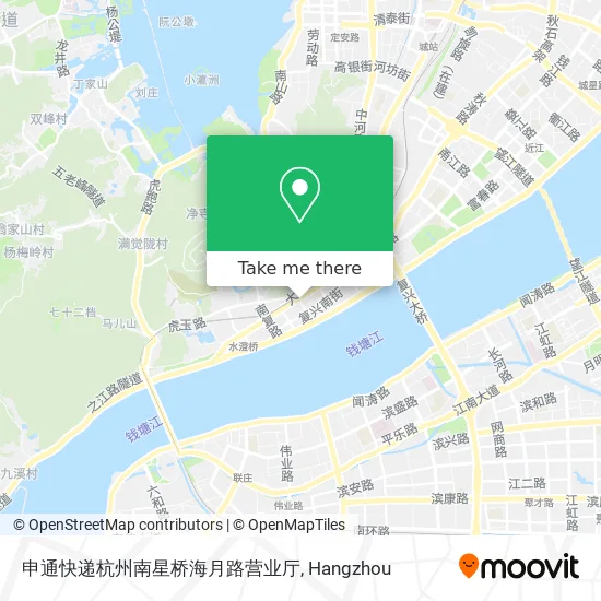 申通快递杭州南星桥海月路营业厅 map