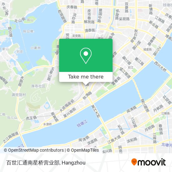百世汇通南星桥营业部 map