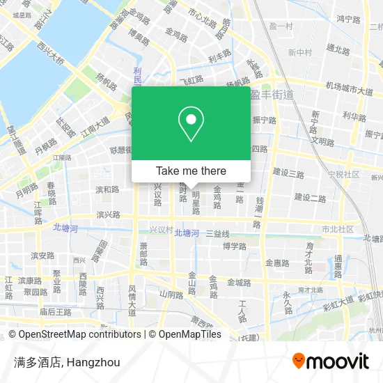 满多酒店 map