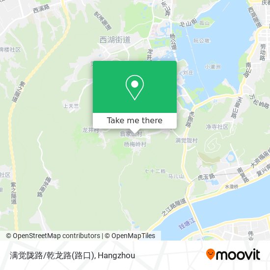 满觉陇路/乾龙路(路口) map