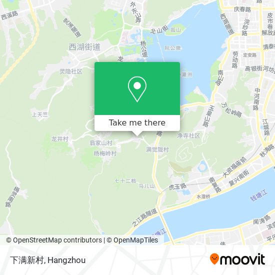 下满新村 map