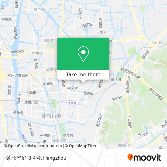 紫欣华庭-3-4号 map