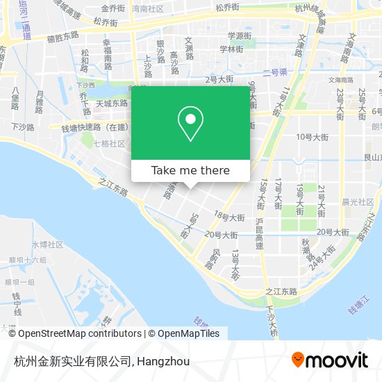 杭州金新实业有限公司 map