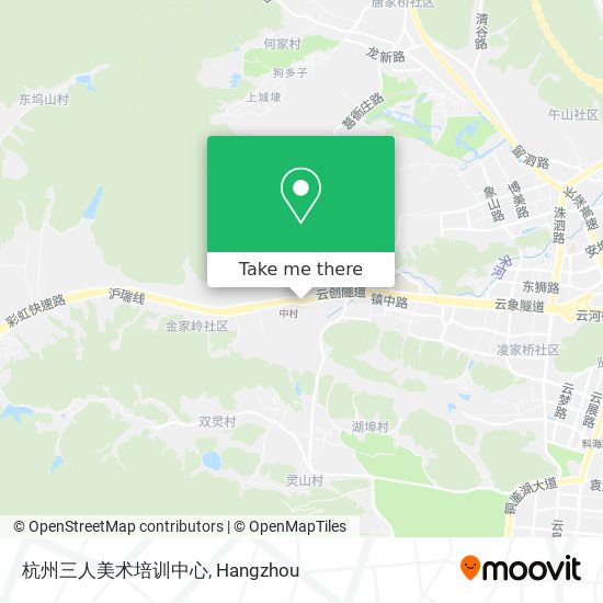 杭州三人美术培训中心 map