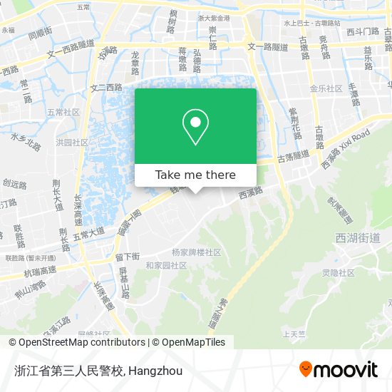 浙江省第三人民警校 map