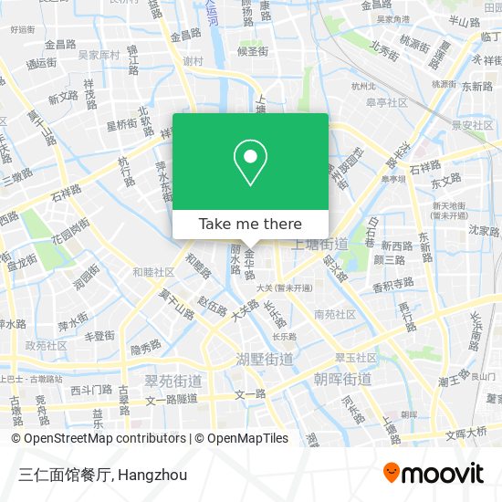 三仁面馆餐厅 map