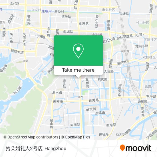 拾朵婚礼人2号店 map