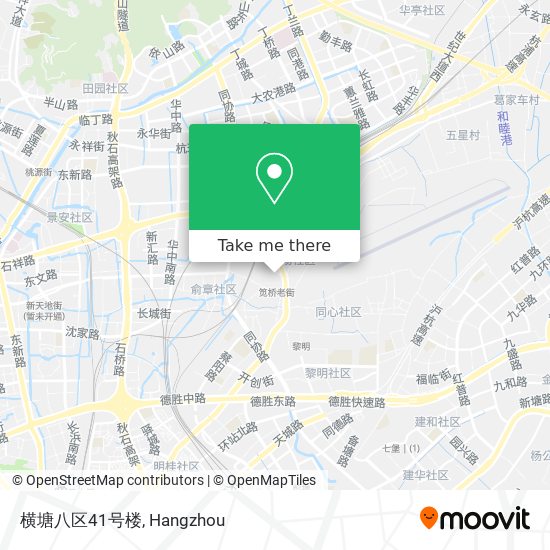 横塘八区41号楼 map