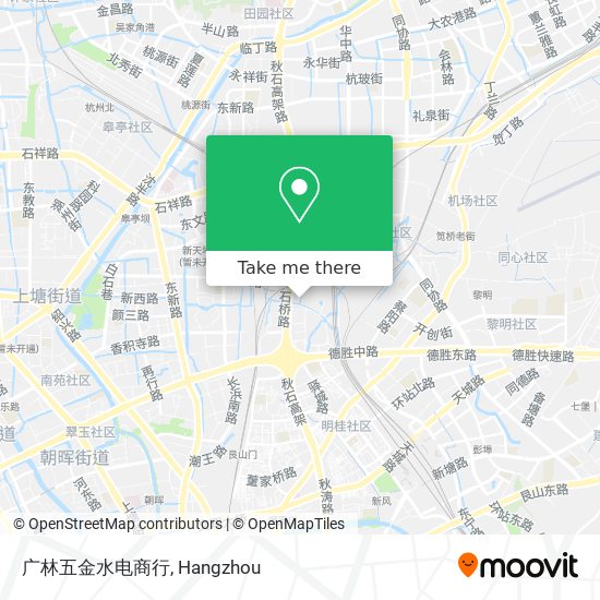 广林五金水电商行 map