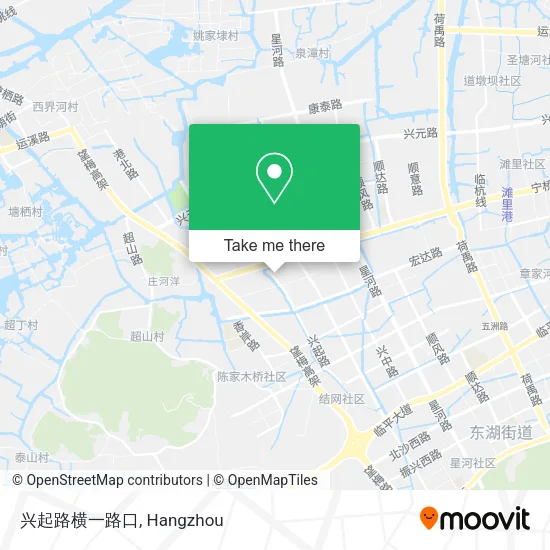 兴起路横一路口 map