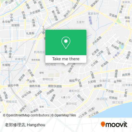 老郭修理店 map