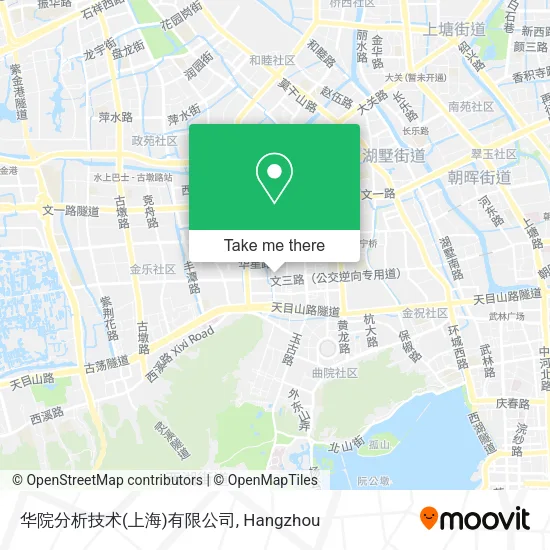 华院分析技术(上海)有限公司 map