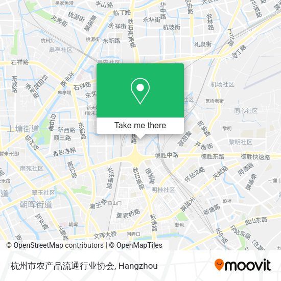 杭州市农产品流通行业协会 map