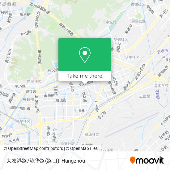 大农港路/笕华路(路口) map