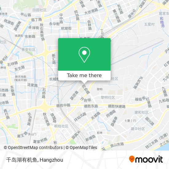 千岛湖有机鱼 map