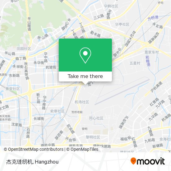杰克缝纫机 map