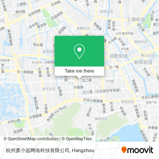 杭州萧小远网络科技有限公司 map
