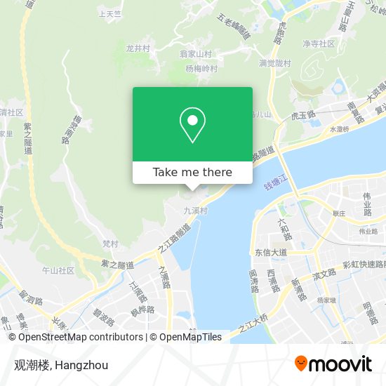 观潮楼 map