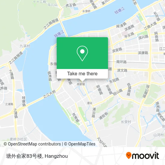塘外俞家83号楼 map