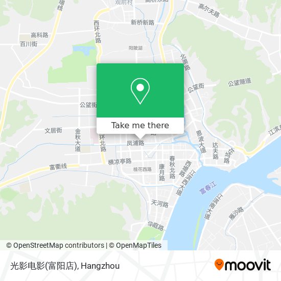 光影电影(富阳店) map