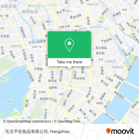 毛戈平化妆品有限公司 map