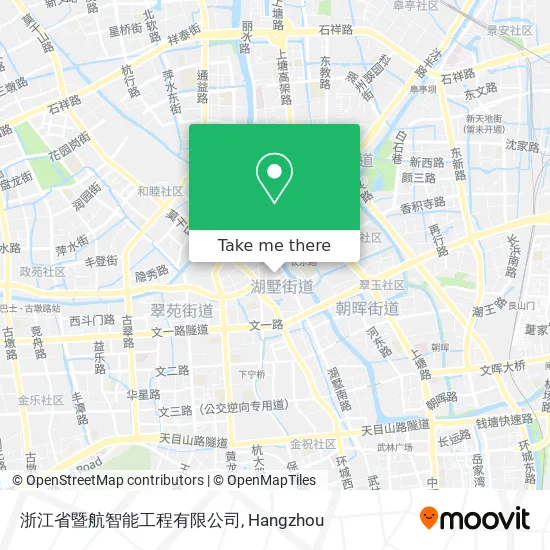 浙江省暨航智能工程有限公司 map