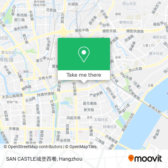 SAN CASTLE城堡西餐 map