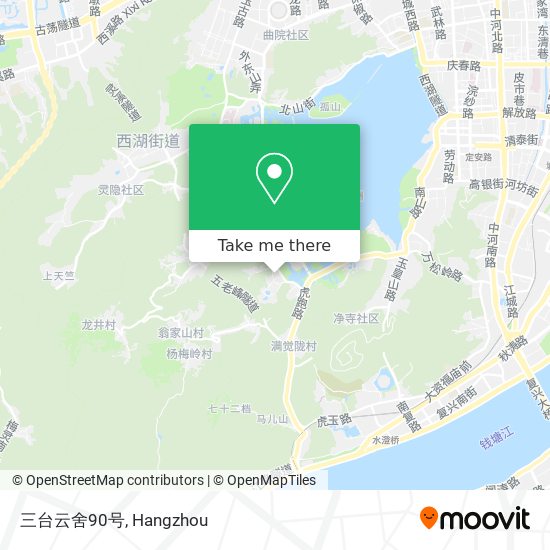 三台云舍90号 map
