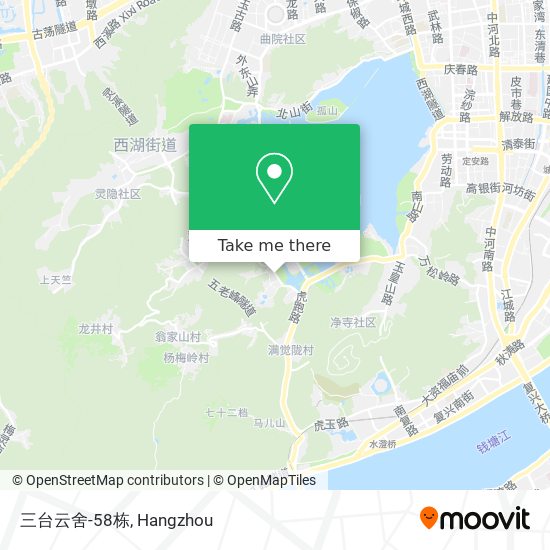 三台云舍-58栋 map