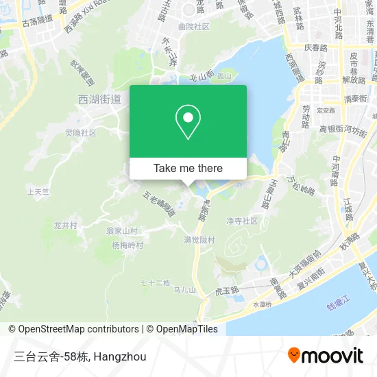 三台云舍-58栋 map