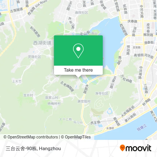 三台云舍-90栋 map