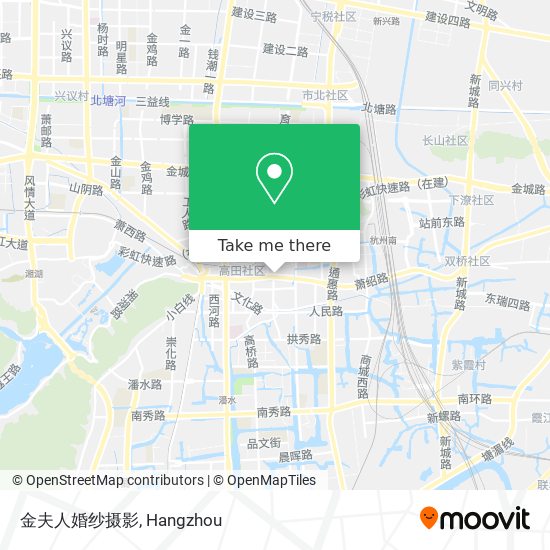 金夫人婚纱摄影 map