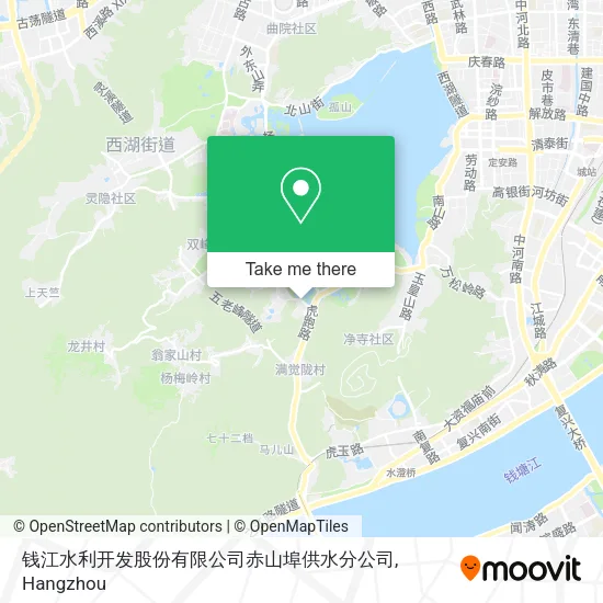 钱江水利开发股份有限公司赤山埠供水分公司 map