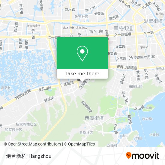 炮台新桥 map
