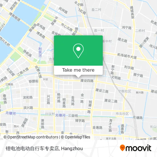锂电池电动自行车专卖店 map