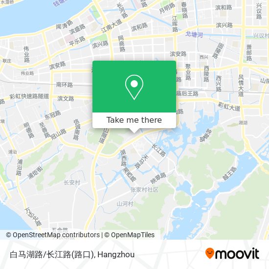 白马湖路/长江路(路口) map