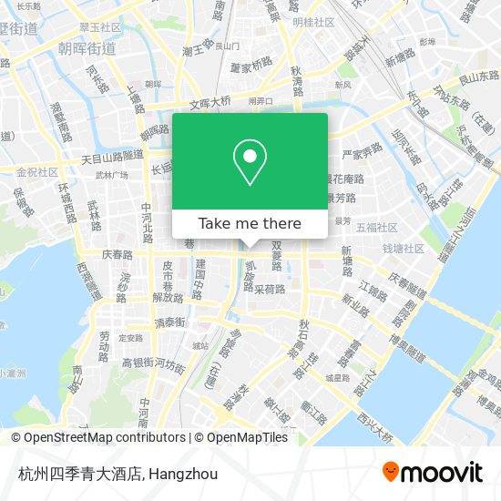 杭州四季青大酒店 map