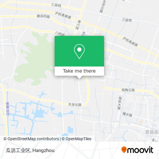 瓜沥工业区 map