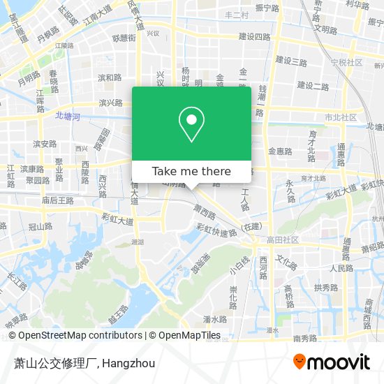 萧山公交修理厂 map