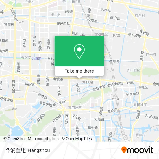 华润置地 map