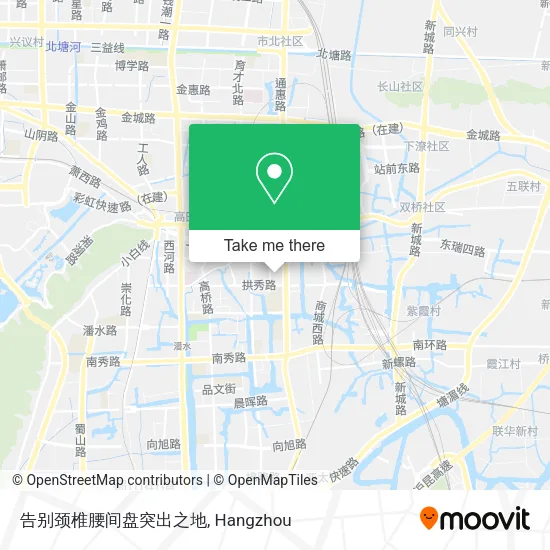 告别颈椎腰间盘突出之地 map