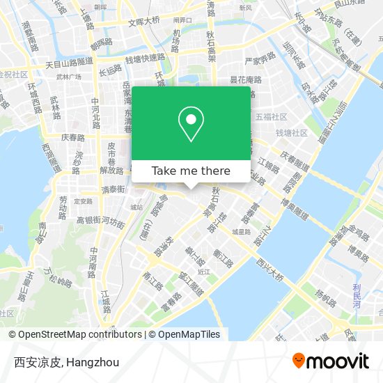 西安凉皮 map