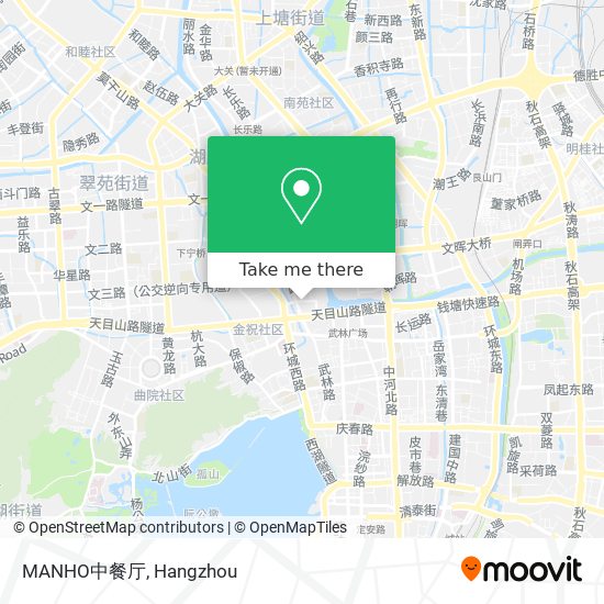 MANHO中餐厅 map