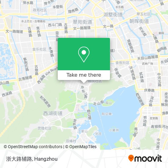 浙大路辅路 map